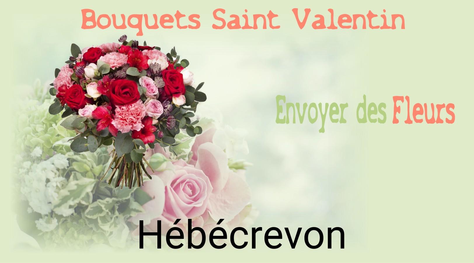 Roses de Saint-Valentin livrées à Hébécrevon